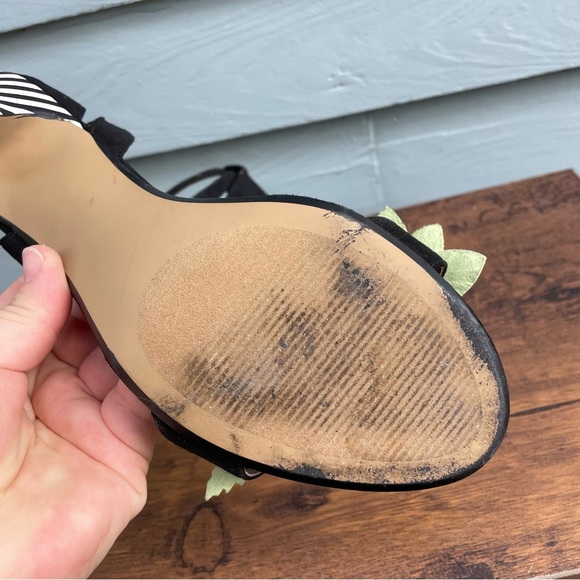 BETSY JOHNSON CUTEST EVER 3D FLOWERY HIGH HEELS 9 - Picture 12 of 16